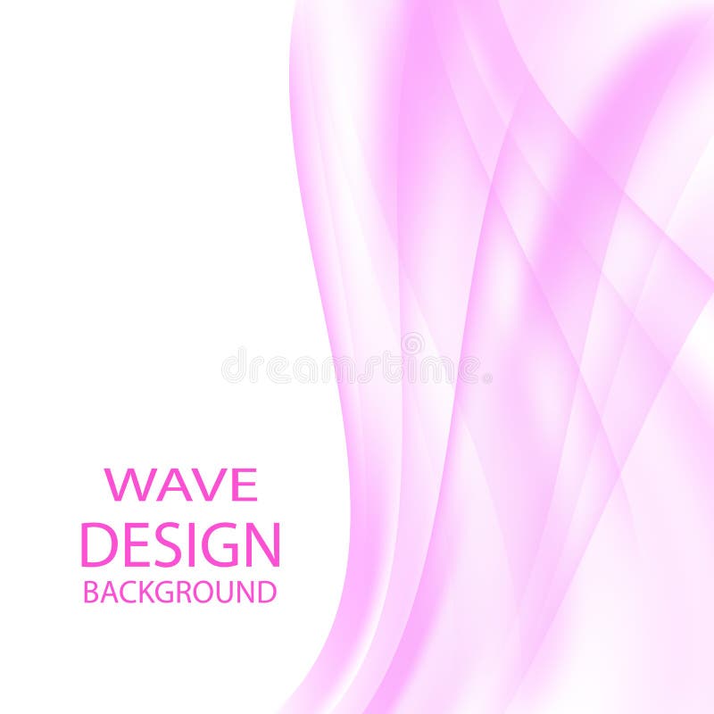 Fundo cor-de-rosa do vetor e branco abstrato Brandamente ondas do rosa ilustração do vetor Fundo cor-de-rosa do vetor e branco abstrato Brandamente ondas do rosa ilustração do vetor