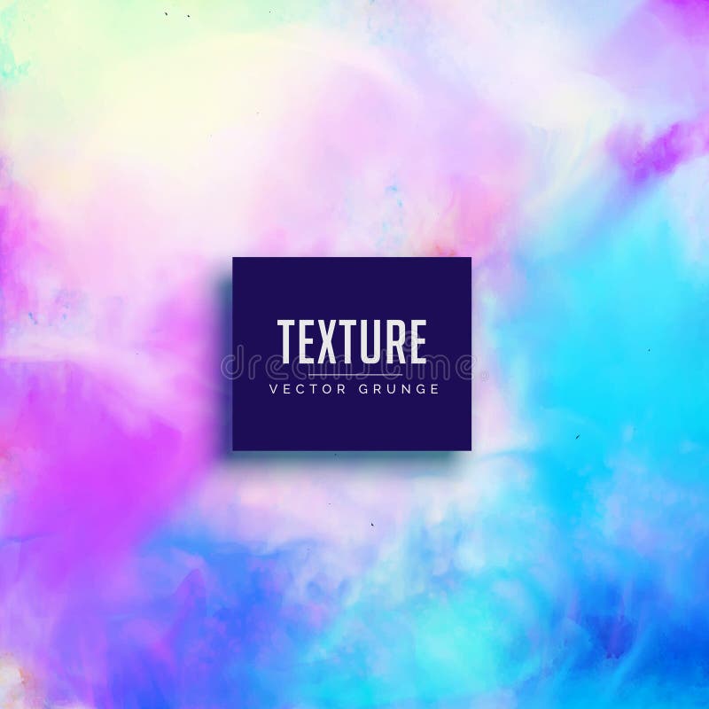 Fundo cor-de-rosa e azul elegante da textura da aquarela ilustração do vetor