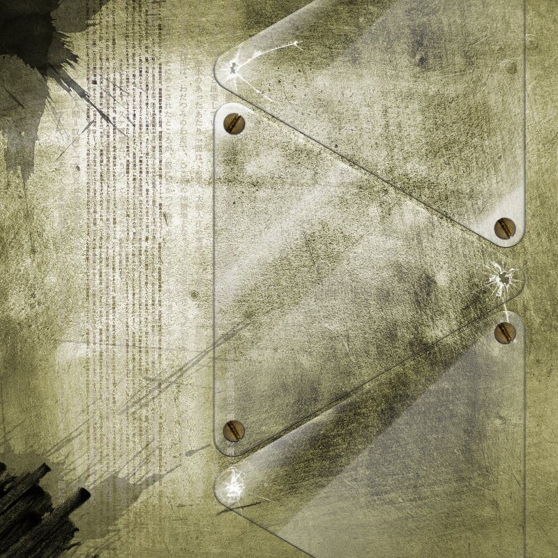 Fundo criativo grunge ilustração royalty free