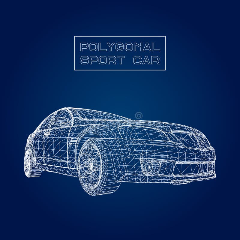 Desenho de construção de máquinas. carro motor em um branco • adesivos para  a parede vetor, ciência, educação