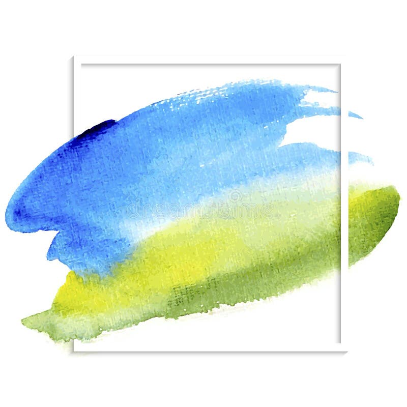 Fundo da aquarela da natureza ilustração royalty free Fundo da aquarela da natureza ilustração royalty free