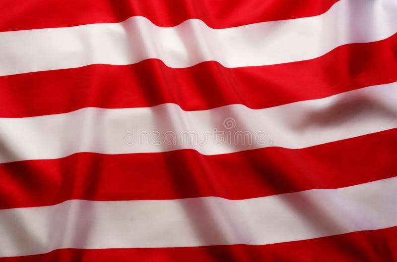 Fundo Da Bandeira Americana Com As Listras Vermelhas E Brancas Foto de