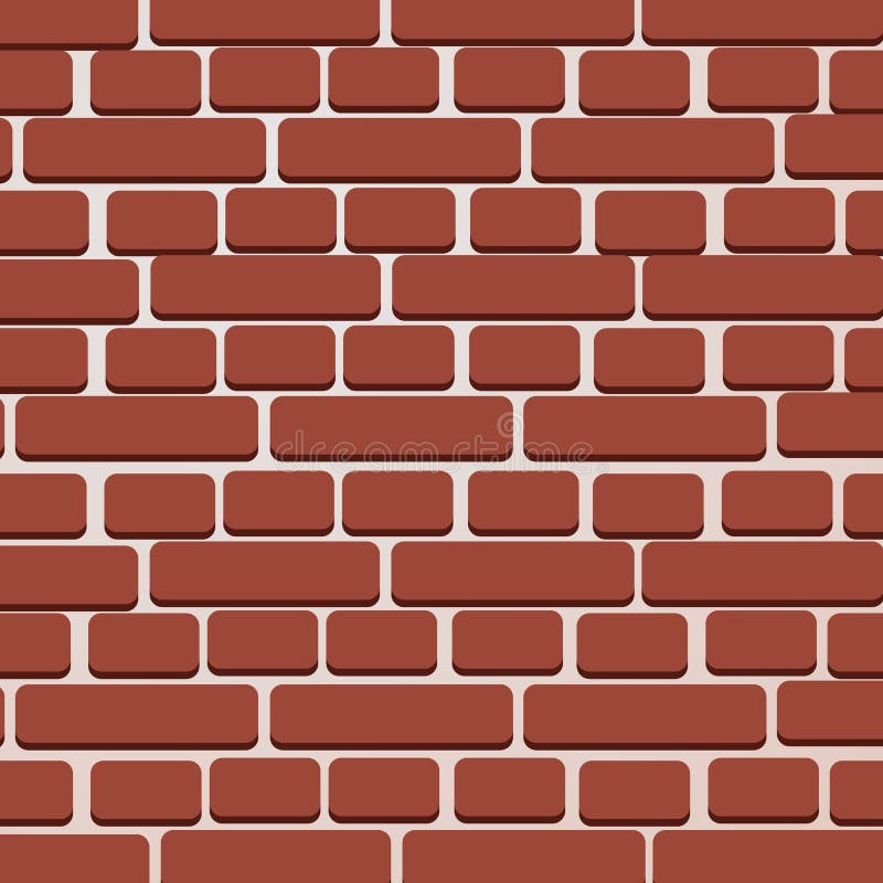 Fundo da ilustração do vetor da parede de tijolo vermelho - texture a ilustração ilustração royalty free Fundo da ilustração do vetor da parede de tijolo vermelho - texture a ilustração ilustração royalty free
