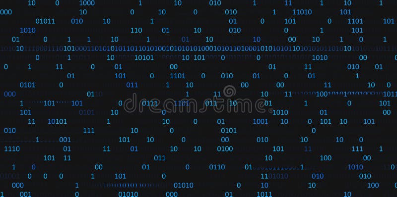 Digital blue clean matrix background with binary code 0 and 1. digits. Digital blue clean matrix background with binary code 0 and 1. digits