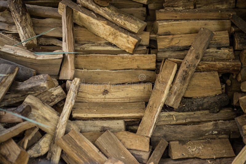 Fundo da pilha da lenha foto de stock