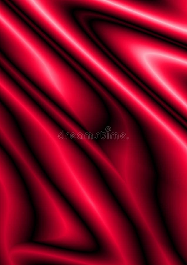 Fundo de seda vermelho ilustração royalty free Fundo de seda vermelho ilustração royalty free