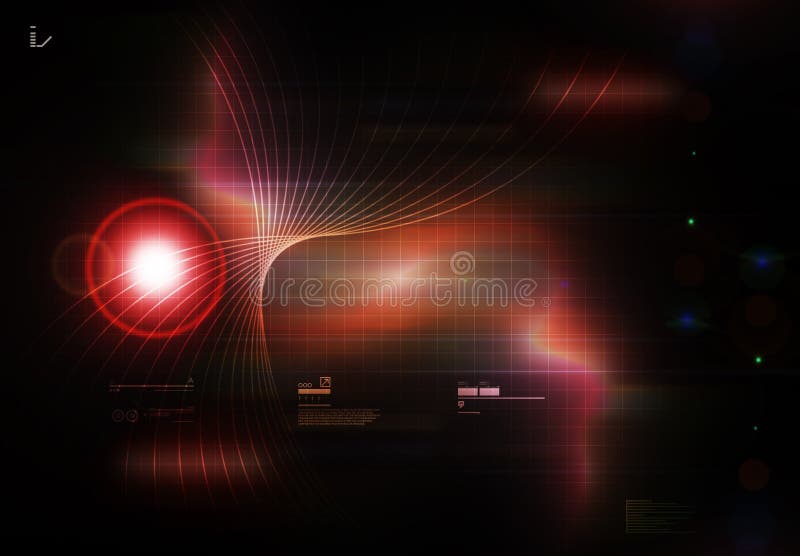 Fundo de Tecnology ilustração stock Fundo de Tecnology ilustração stock