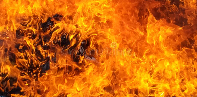 Fundo de textura de chamas a chamas