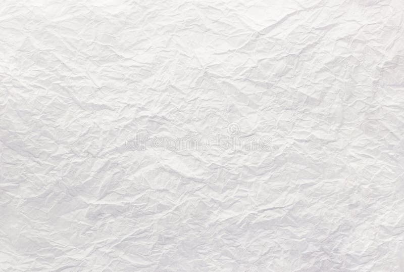 Fundo de textura de papel amassado, próximo a branco,abstrato