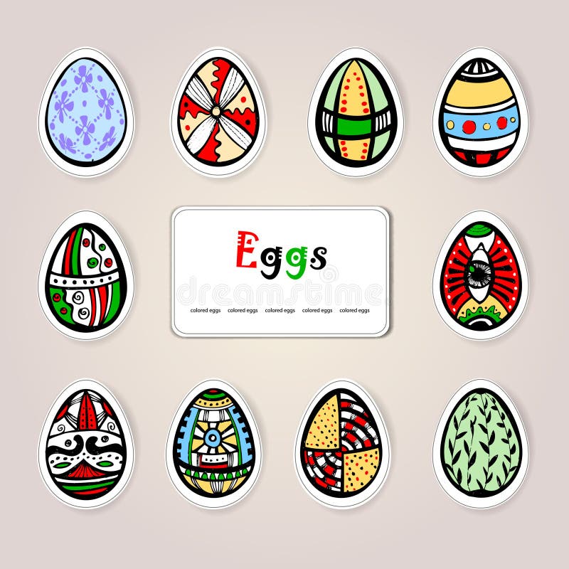 Download Ovos do feriado de Easter ilustração do vetor. Ilustração de prado - 29834870
