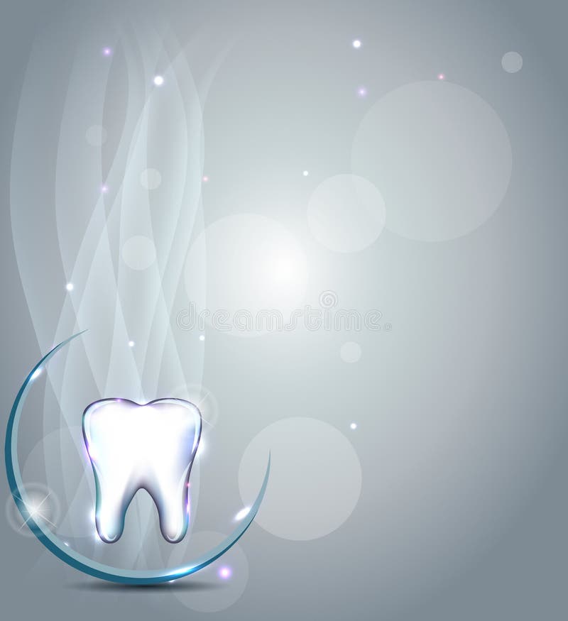 Projeto Do Papel De Parede Da Odontologia Ilustração do Vetor