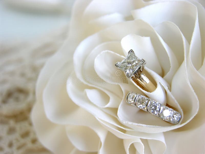 Fundo do anel de casamento imagem de stock Fundo do anel de casamento imagem de stock