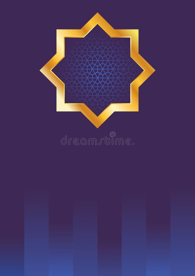 Fundo do azul de Ramadhan ilustração royalty free Fundo do azul de Ramadhan ilustração royalty free