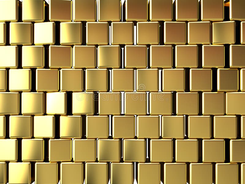 Fundo do bloco do ouro