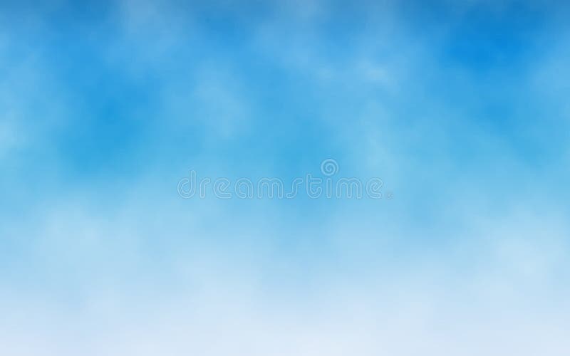 Fundo do céu Nuvens brancas no céu azul Textura realística para o Web site Contexto abstrato Projeto minimalista Vetor
