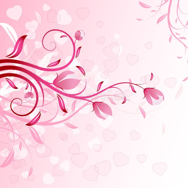 Fundo do dia do Valentim ilustração stock Fundo do dia do Valentim ilustração stock