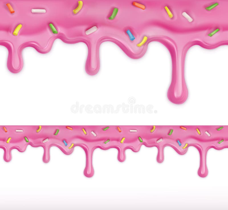 Fundo de cobertura de donut ilustração royalty free