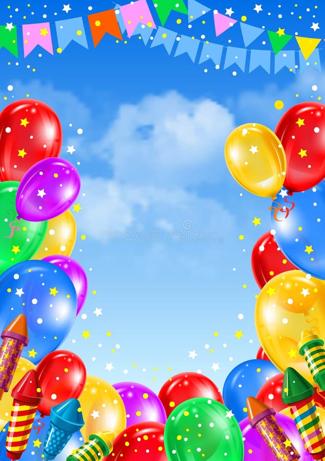 Fundo do feriado ilustração stock