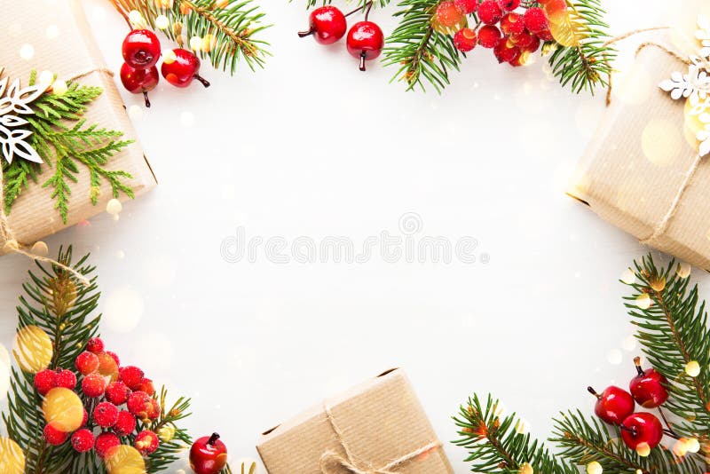 Fundo do feriado do Natal e do ano novo Cartão do Xmas Feriados de inverno fotos de stock Fundo do feriado do Natal e do ano novo Cartão do Xmas Feriados de inverno fotos de stock
