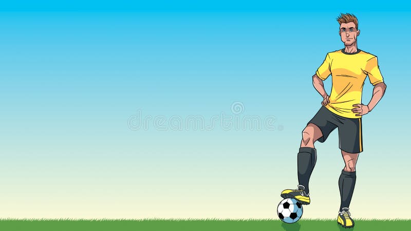 Jogo de fundos do futebol ilustração do vetor. Ilustração de objeto -  24936417