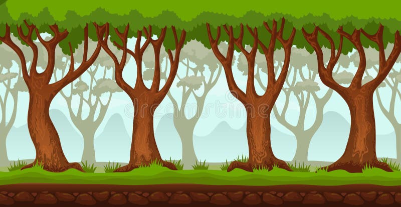 Cidade Jogo Fundo 2d Jogo Aplicação Royalty Free SVG, Cliparts