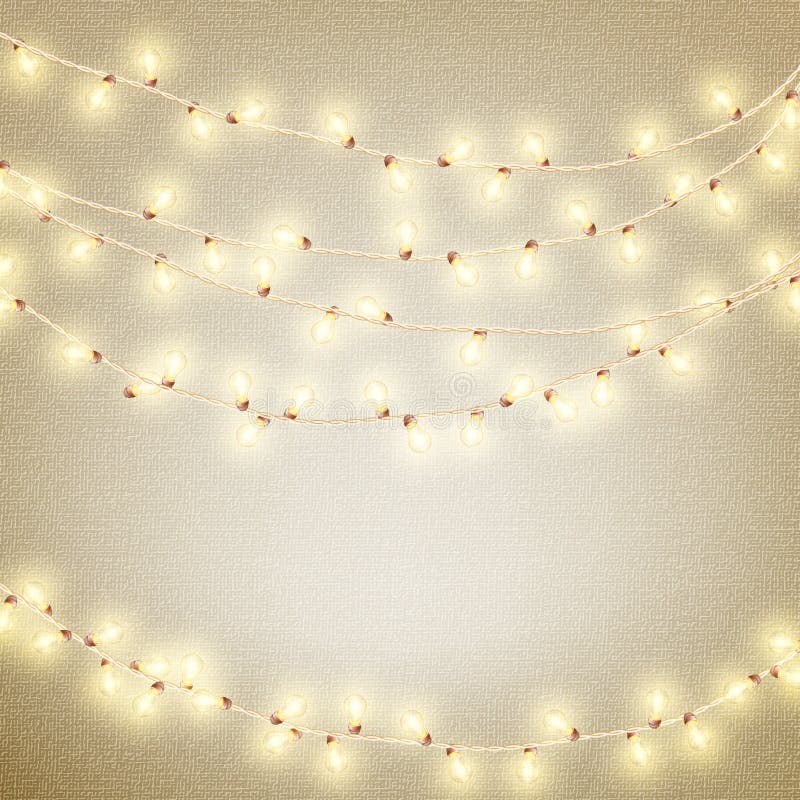 Fundo de Natal com grinaldas vintage. Vetor EPS 10 ilustração royalty free