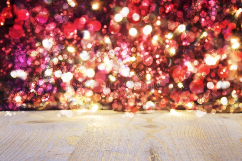 Fundo do Natal com luzes de incandescência brilhantes vermelhas imagem de stock Fundo do Natal com luzes de incandescência brilhantes vermelhas imagem de stock