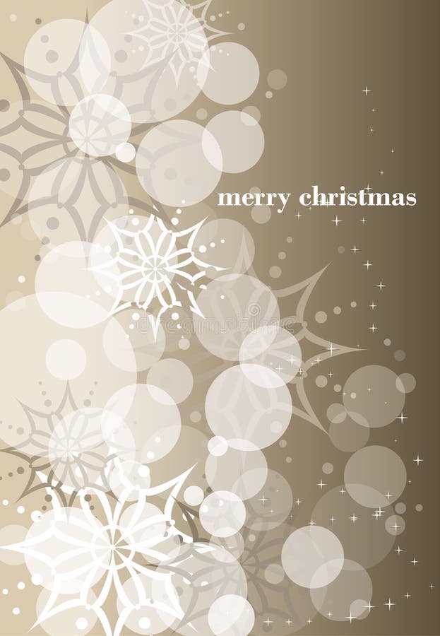 Fundo de Natal dourado ilustração stock