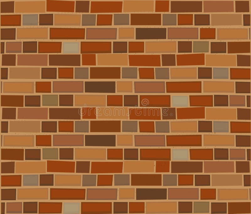 Fundo do sumário da parede de tijolo de Brown Ilustração do vetor ilustração do vetor Fundo do sumário da parede de tijolo de Brown Ilustração do vetor ilustração do vetor