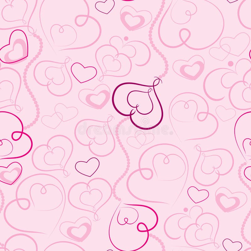 Fundo abstrato para o Dia dos Namorados ilustração royalty free