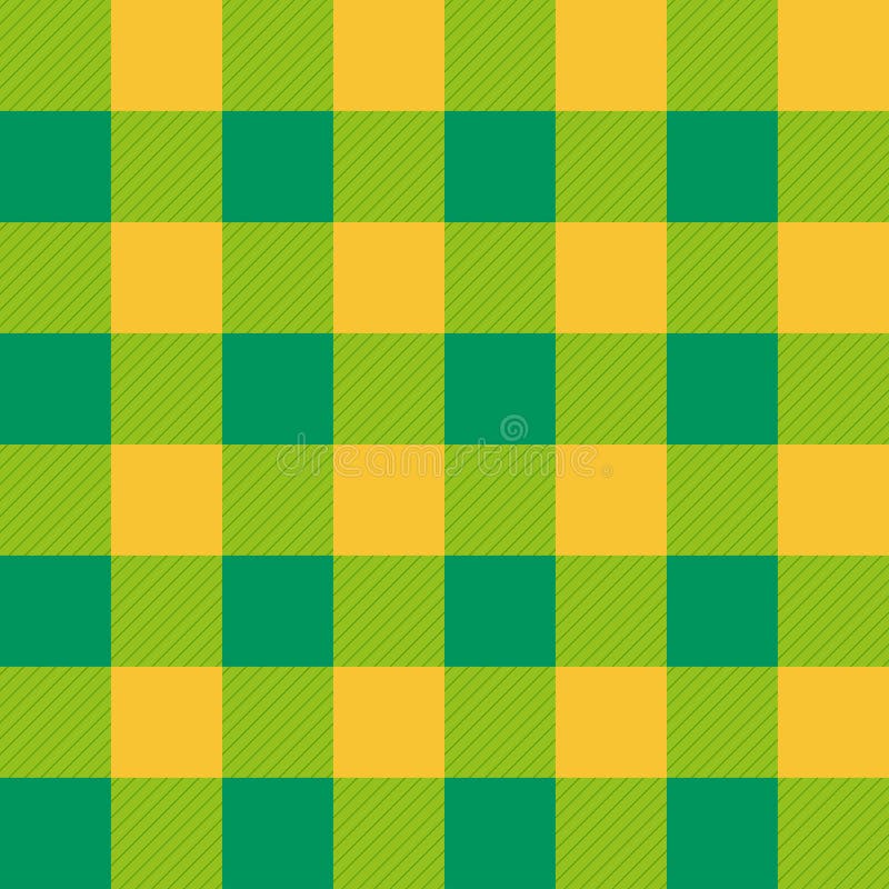 Fundo Branco Do Tabuleiro De Xadrez Do Verde Amarelo Ilustração do Vetor -  Ilustração de diamante, placa: 67312938