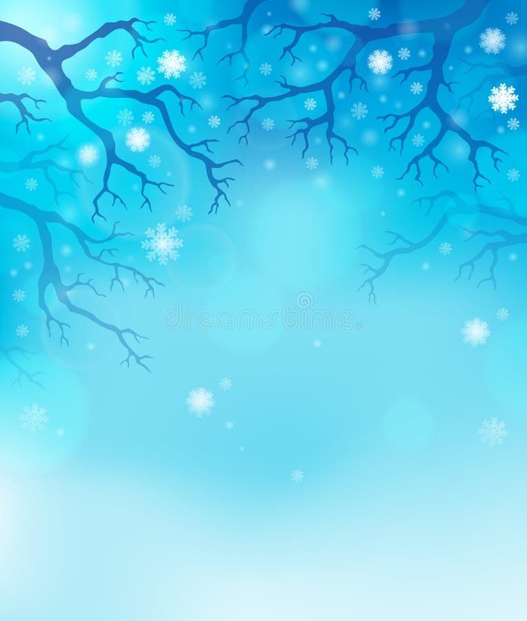 Winter theme background 1 - eps10 vector illustration. Winter theme background 1 - eps10 vector illustration.