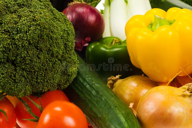 Fundo de vegetais fotos de stock royalty free