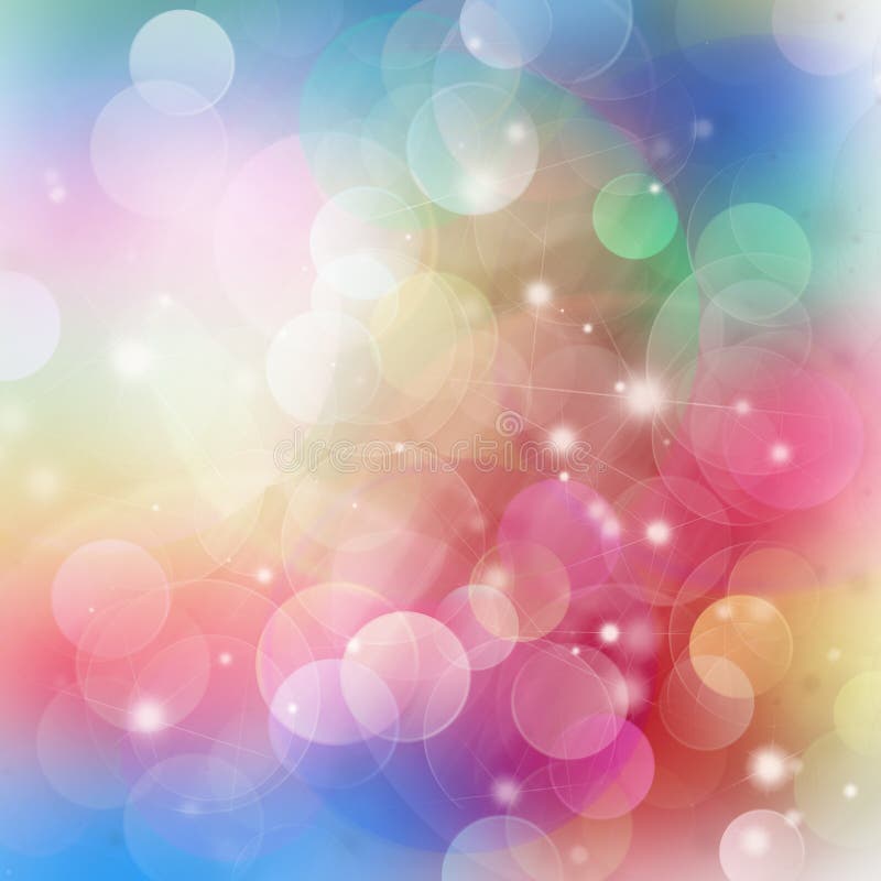 Gleaming multicolored festive background with bokeh bubbles. Gleaming multicolored festive background with bokeh bubbles.