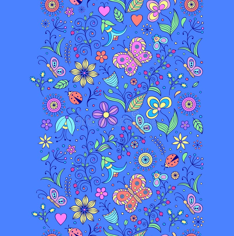 Fundo floral ilustração do vetor Fundo floral ilustração do vetor