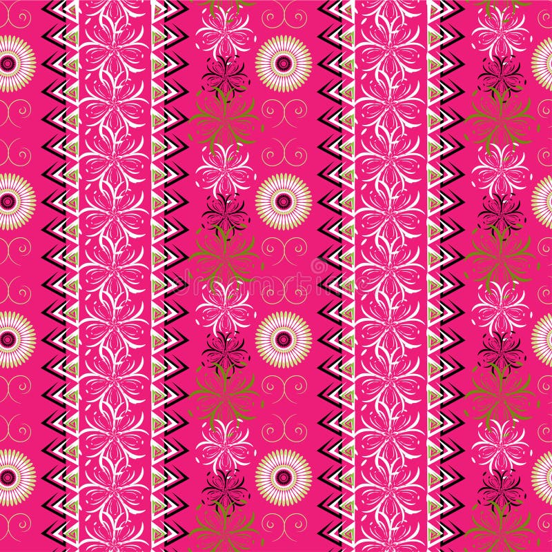 Fundo floral abstrato ilustração stock