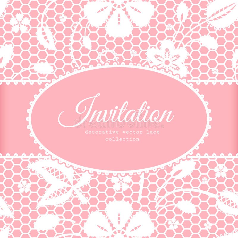 Fundo floral do laço ilustração stock Fundo floral do laço ilustração stock