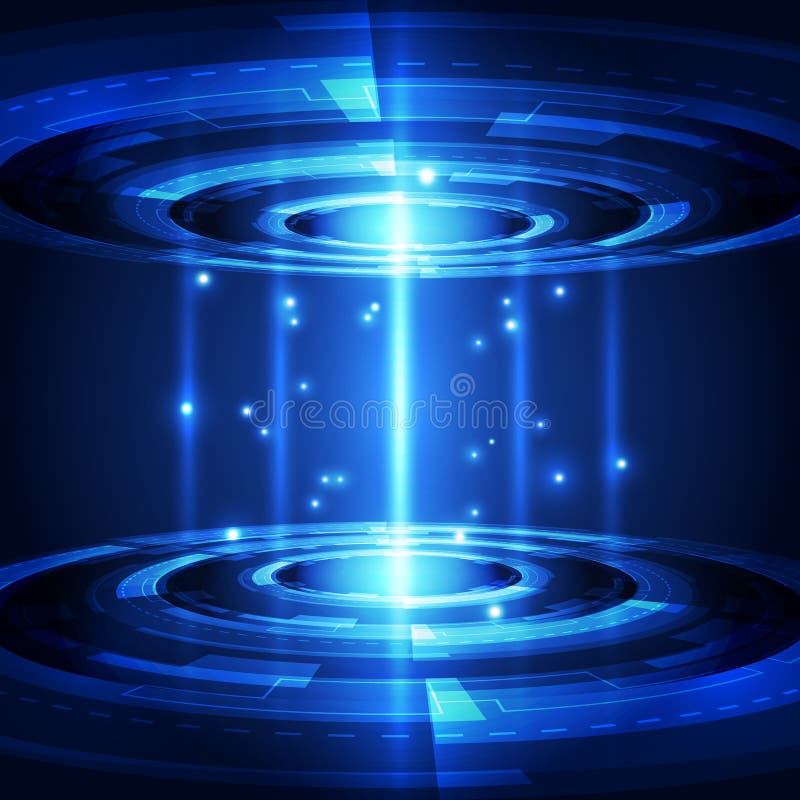 Fundo futurista abstrato da tecnologia digital vetor da ilustração ilustração royalty free Fundo futurista abstrato da tecnologia digital vetor da ilustração ilustração royalty free