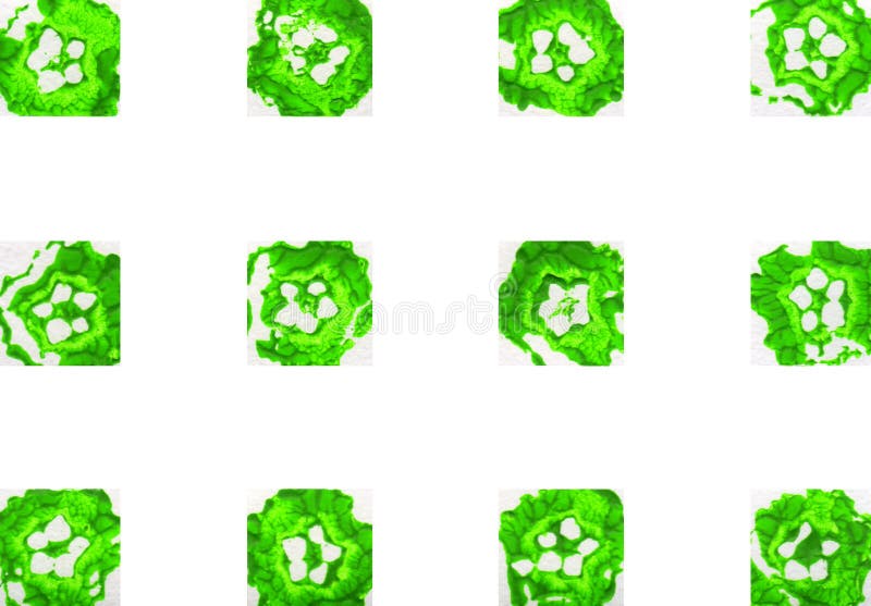 Fundo geométrico abstrato colorido com selos ilustração stock