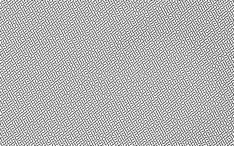 Fundo geométrico preto e branco com linhas aleatoriamente dispersadas pequenas Ilustração criativa do vetor do teste padrão do mo ilustração do vetor Fundo geométrico preto e branco com linhas aleatoriamente dispersadas pequenas Ilustração criativa do vetor do teste padrão do mo ilustração do vetor