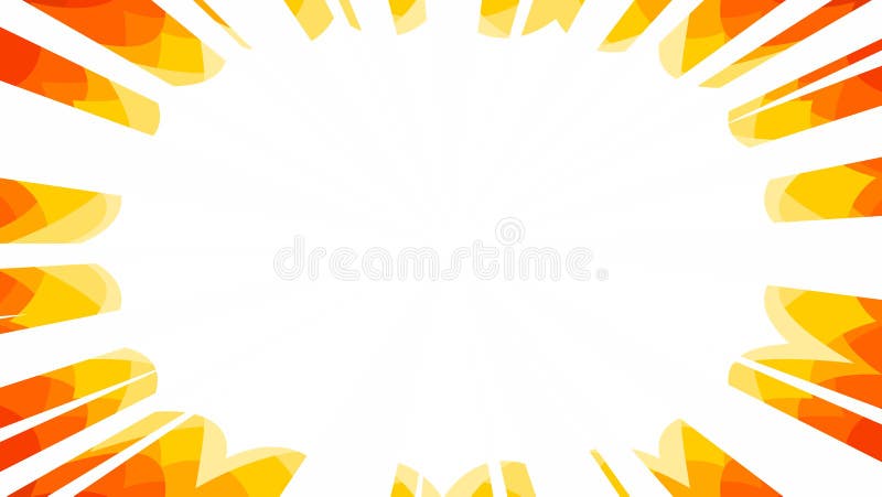 fundo gráfico dos raios da explosão do starburst dos raios do manga no fogo colourway ilustração royalty free fundo gráfico dos raios da explosão do starburst dos raios do manga no fogo colourway ilustração royalty free