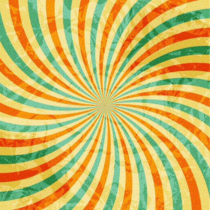 Fundo hipnótico abstrato de café. vetor ilustração royalty free