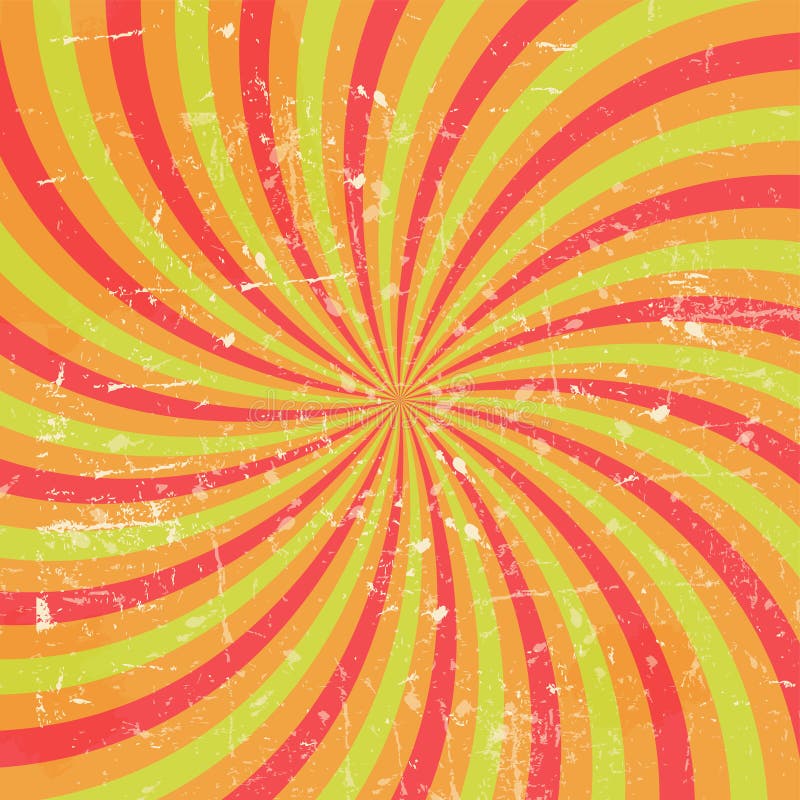 Fundo hipnótico abstrato de café. vetor ilustração royalty free