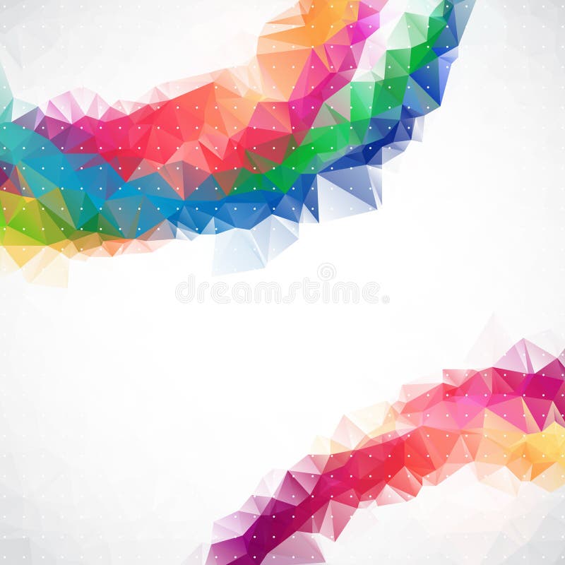 Fundo incorporado do triângulo abstrato do negócio ilustração stock Fundo incorporado do triângulo abstrato do negócio ilustração stock