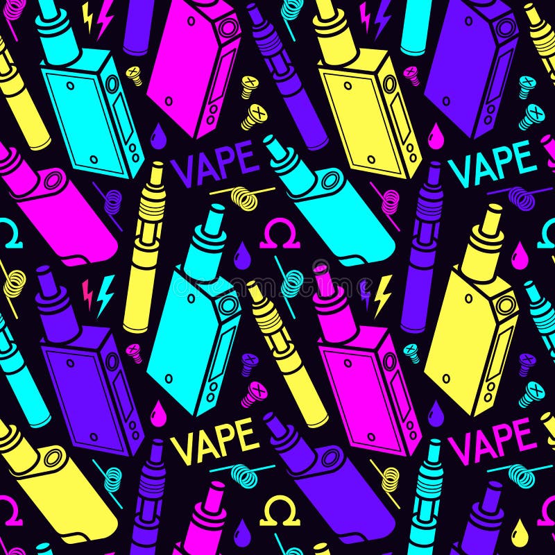 Fundo infinito da cor do vape ilustração do vetor Fundo infinito da cor do vape ilustração do vetor