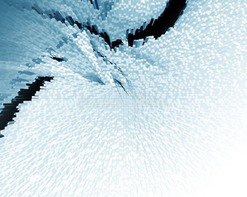 Fundo macio abstrato do illustrtion do azul 3d ilustração stock Fundo macio abstrato do illustrtion do azul 3d ilustração stock