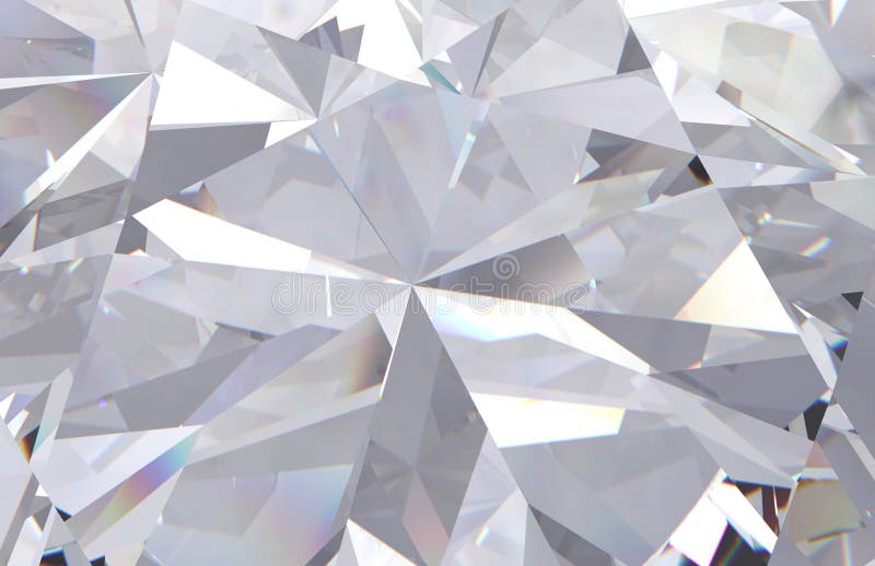 Fundo mergulhado do diamante branco geométrico do sumário multi 3d rendem o modelo ilustração stock Fundo mergulhado do diamante branco geométrico do sumário multi 3d rendem o modelo ilustração stock