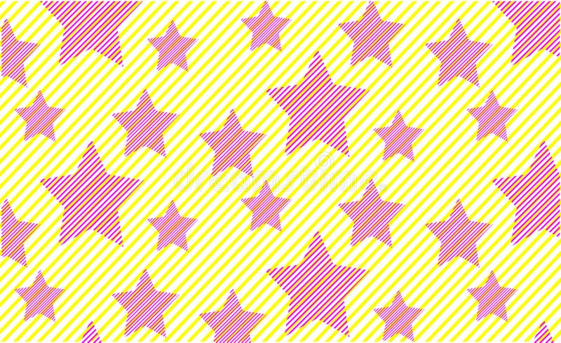 Fundo minimalista do teste padrão brilhante do verão das estrelas do rosa da cópia ilustração royalty free Fundo minimalista do teste padrão brilhante do verão das estrelas do rosa da cópia ilustração royalty free