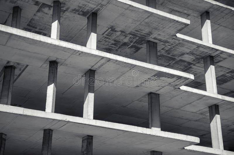 Fundo de arquitetura moderna abstrata imagens de stock