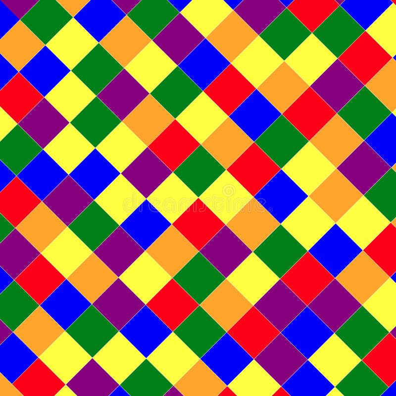 Fundo Quadrado De Cores. Mosaico Abstrato De Xadrez Colorido. Fundo Com  Cores Tijolos. Arte Da Textura Colorida. Criatividade Ilustração do Vetor -  Ilustração de moderno, conceito: 235805459